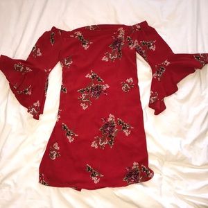 Polagram Floral Dress